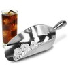 Aluminium Ice Scoop 38oz - Large Ice Cube Scoop