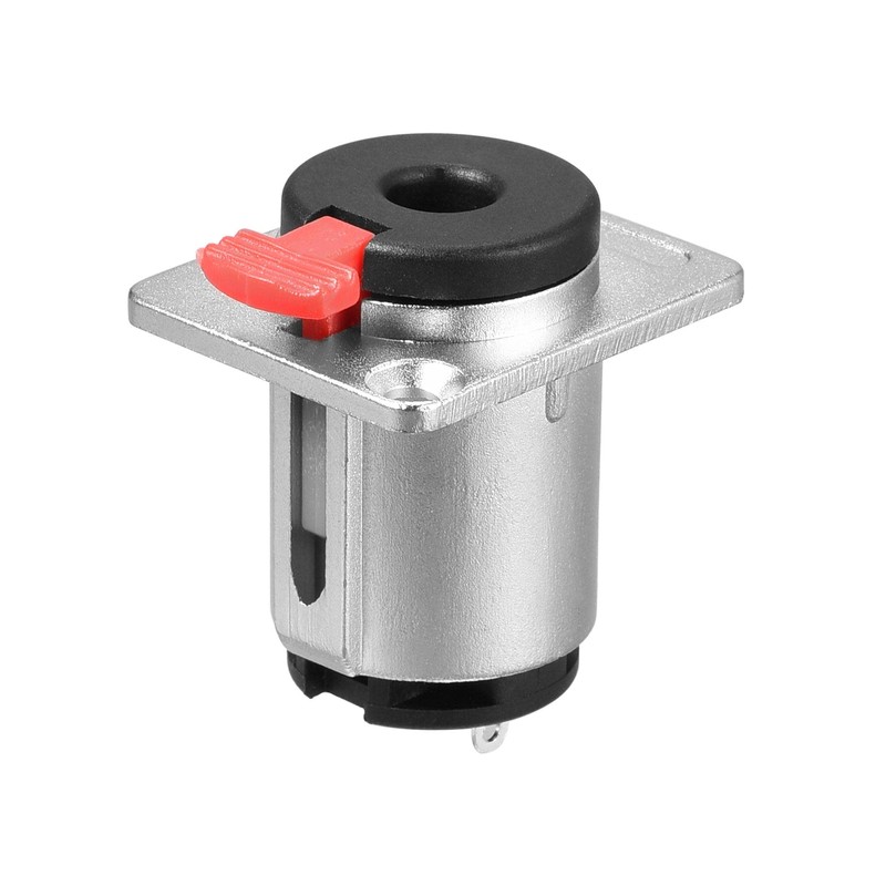 sourcing map 6.35mm 1/4 Inch Female Stereo TRS Audio Socket