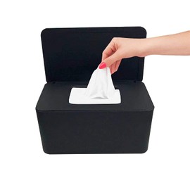Moorfowl Baby Wipe Dispenser for Bathroom, Upgarde Design(8.2L x 4.9W x 3.9H inches), Minimalist Flushable Wipes Container for Home Car