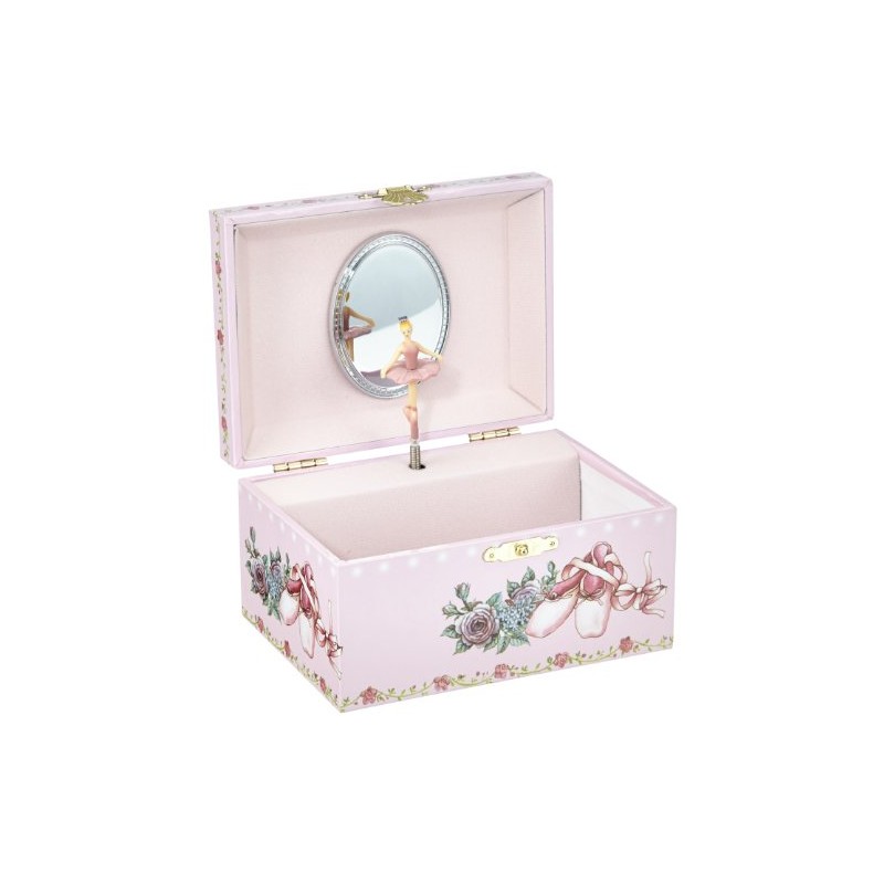 Musicboxworld Spieluhrenwelt Schmuckdose Ballerinaschuhe 28050