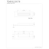 Kingston Brass TC4010 Made to Match Bathtub Overflow Hole Cover,