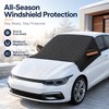 Magnetic Windshield Cover for Ice & Snow – 4-Layer Oxford
