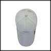 White Fang CA557 Hat, English Letters, Logo, Mesh Cap, Running,