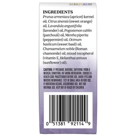 Aura Cacia Chill Pill Roll-On Essential Oil Blend | Sweet Orange, Lavender, Peppermint, Basil, Patchouli, Roman Chamomile in Apricot Kernel Oil | 0.31 Fl Oz (Pack of 1)