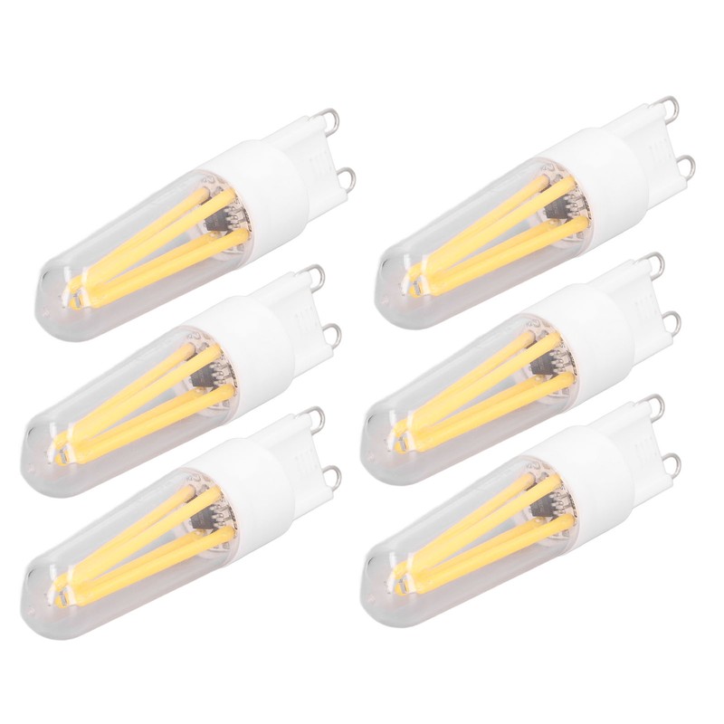 10Pcs G9 LED Bulb 3W 200LM Long Filament Bulbs for