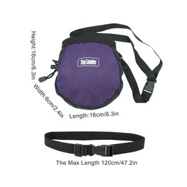 Top Lander Bouldering Chalk Bag with Adjustable Belt Rock Climbing Chalk Bag Magnesia Bag for Sports Climbing, Weightlifting, Gymnastics