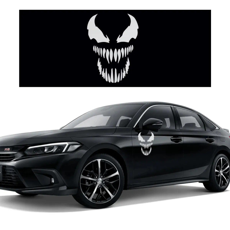 Calcomania Carnage Venom Sticker Universal Decorativo Auto Moto Suv Vinil