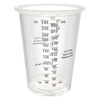 100 Pack Plastic Measuring Cups - 8 oz Mixing Cups