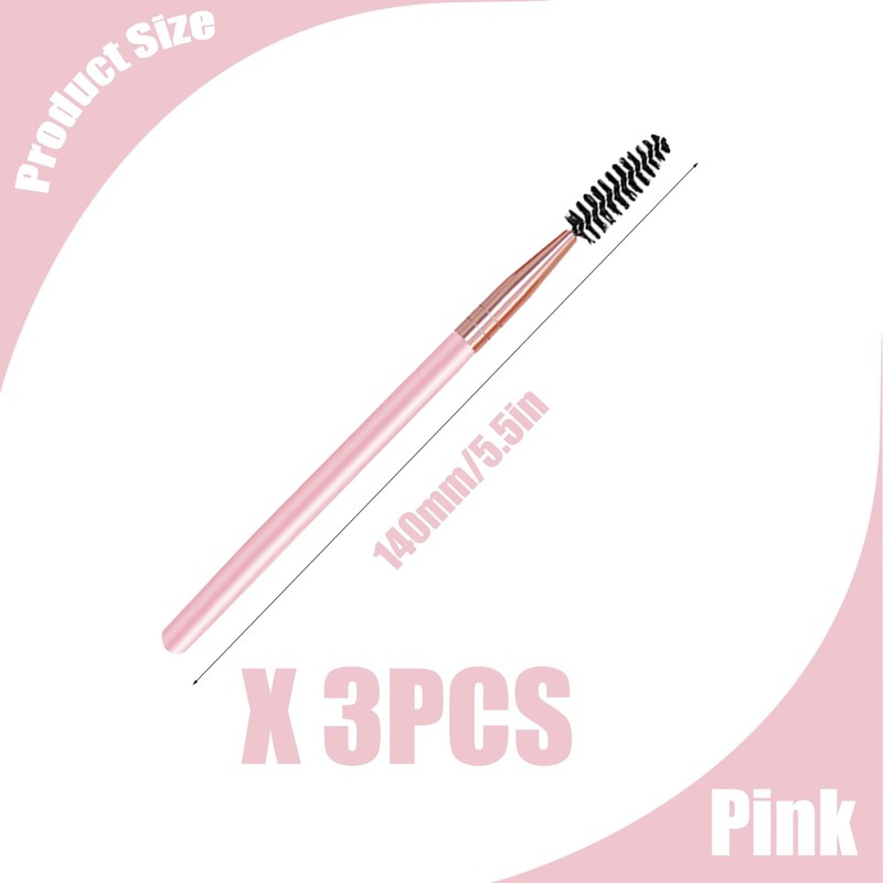 Eyelash Brush, Pack of 3 Eyelash Separator, Eyelash Comb Eyebrow