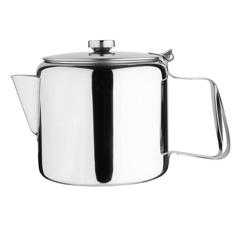 Olympia Concorde Tea Pot Stainless Steel 70Oz 2L Infuser with