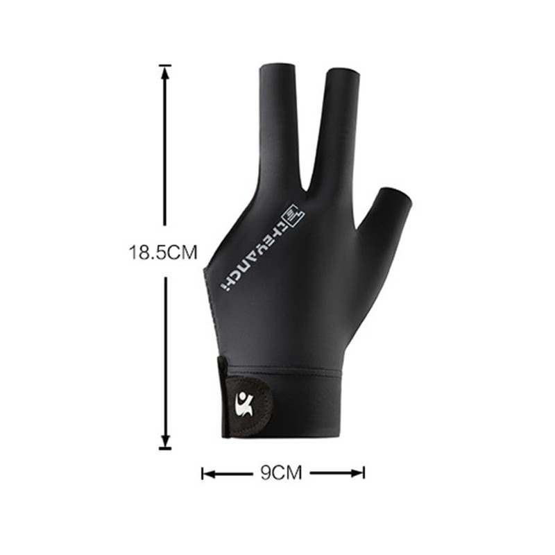 Snooker Player Gloves,Anti-Slip Billiard Gloves,Comfortable 3 Finger Snooker Player Gloves