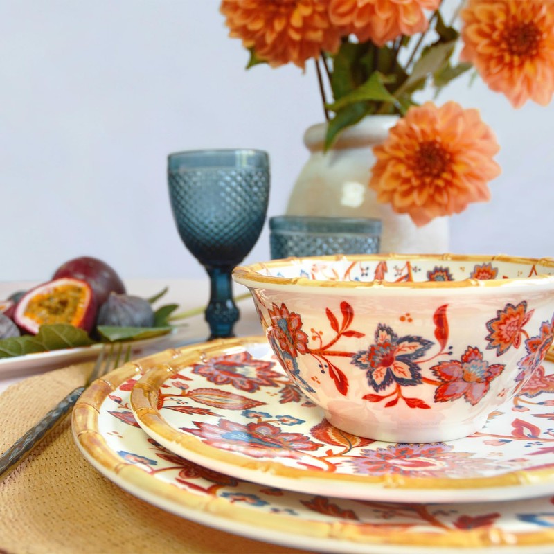 Les Jardins de la Comtesse - Melamine Dessert Plate, Floral