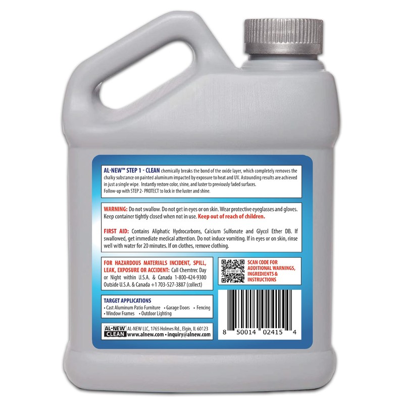 AL-NEW STEP 1 CLEAN | Cleaning Solution for Outdoor Patio