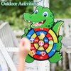 Kids Dart Board, 3-8 Year Old Boys Outside Toys, 41.5x29cm/16.3x11.4in