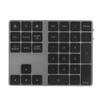 Wireless Number Pad BT Numeric Keypad 34 Key Keyboard HUB