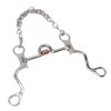 120mm Horse Mouth Snaffle with Chain Stainless Steel Horse Bit