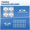 Yetaha Heavy Duty Stainless Steel Marine Grade Boat Hinges