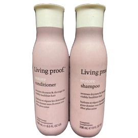 LIVING PROOF RESTORE SHAMPOO & CONDITIONER 8oz SCUFFED EXTERIOR