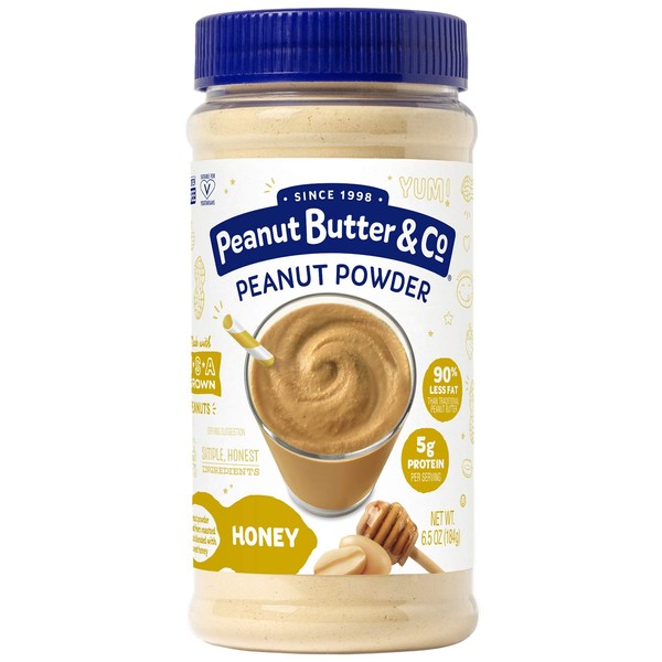 Peanut Butter & Co. Honey Peanut Powder, Gluten Free, 6.5 Ounce Jar