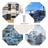 sourcing map M6x22mm Hex Socket Head Insert Nut Screw Post