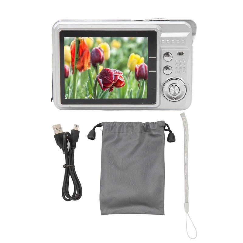4K Digital Camera, Autofocus Compact 48MP Vlogging Camera with HD