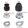 ZHOUSUFEN Electric Bicycles Hub Motor Axles Front Lock Nut Lock