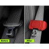 GODTERA Car Universal Seat Belt Clips Cover,Seat Belt Buckle Protector