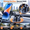Car Phone Mount for Dashboard, Windshield & Air Vent, Telescopic