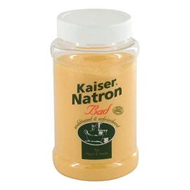 HOLSTE, Kaiser Natron Bath Powder, Yellow, for Skin and Soul 500 g