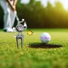 The Mujen Golf Ball Marker, Golf Alignment Ball Marker for