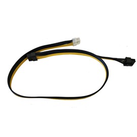 AYA 30" (30-inch) EPS 12V 8-Pin to Dual PCIe 8-Pin (6+2Pin) Male CPU Power Adapter