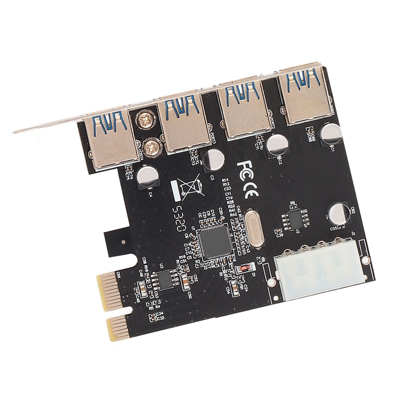 PCIE to USB 3.0 Expansion Card with 4 USB3.0 Ports