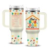 Uibunoo Dog Mom Gifts for Women, Stainless Steel 40 Oz