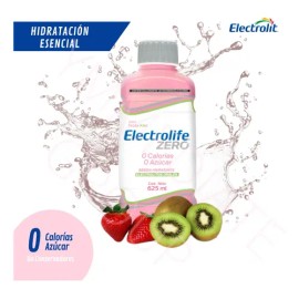 Electrolit Zero Suero Rehidratante Fresa-kiwi 625ml 12 Pack                                                                                           