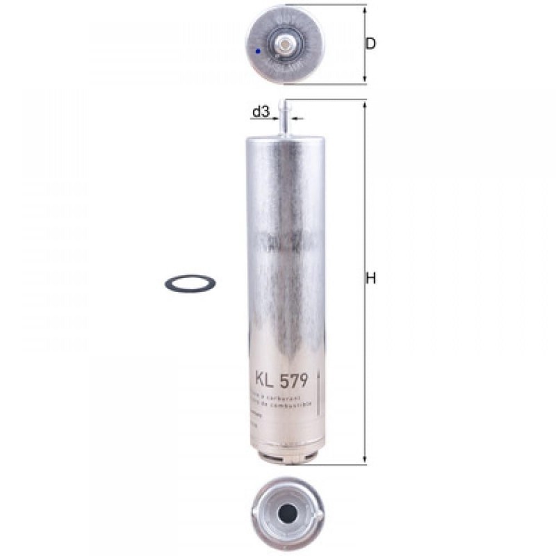 Knecht KL 579D Fuel filter