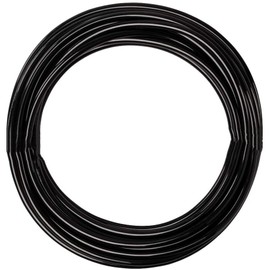 HUAZIZ 20 Metres PU Pneumatic Hose Flexible Compressed Air Hose Outside 4 mm x Inner 2.5 mm Black