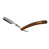 Stainless Steel Professional Barber Straight Edge Razor with 100 Count