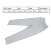 Catheter Leg Bag Pants 2 Outer Side Pockets Soft Cotton