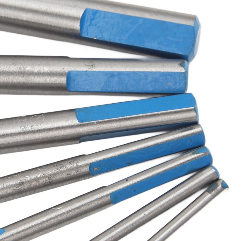 7PCS Carbide Drill Bits Straight Shank Spiral Drilling Bit Set