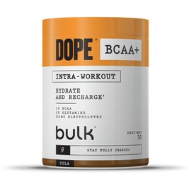 Dope BCAA+ | Intra-Workout Powder | Cola | 360 g | 30 Servings | 5g BCAAs | Electrolyte Blend | Glutamine | Vitamin B6 & B12 | Supports Hydration, Energy & Recovery