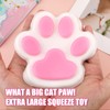 Cat Paw Squeeze Toy, 5.5 Inch Large Size Taba Soft