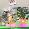9pcs Sloth Honeycomb Centerpieces Decorations Sloth Birthday Party Decorations Sloth