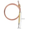 Universal Thermocouple 150cm with Attachments Adjustable for Cooking Appliances
