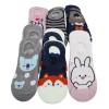 DARLING SHOP Docena Tin Para Dama Orejitas Kawai Calcetin Variado Mayoreo