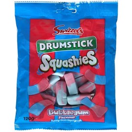 Squashies Bubble Gum Flavour 120g x 10