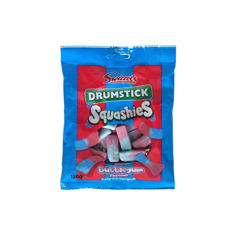 Squashies Bubble Gum Flavour 120g x 10