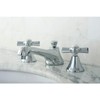 KINGSTON BRASS KS4471ZX Millennium Widespread Lavatory Faucet with Brass Pop-Up,