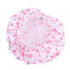 Vaguelly 2pcs Flamingo Shower Caps for Women Stylish Bathing Hair