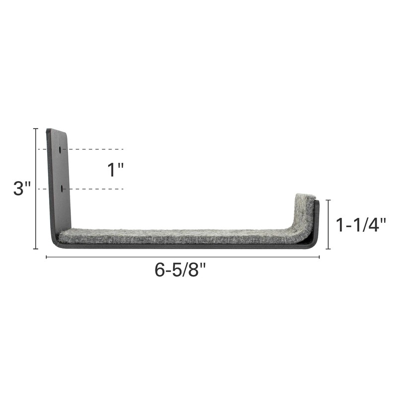 Extreme Max 3006.8438.2 Soporte Minimalista para Tabla de Surf Desnudo,