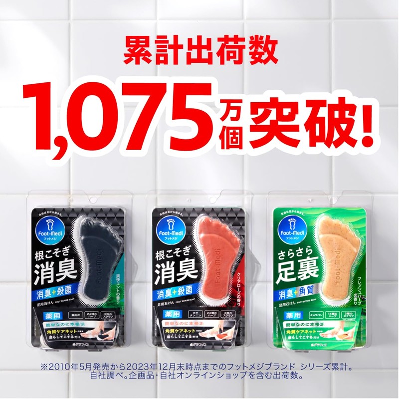 Foot Soap Fresh Herbs + Jet Foam Foot Wash Soap